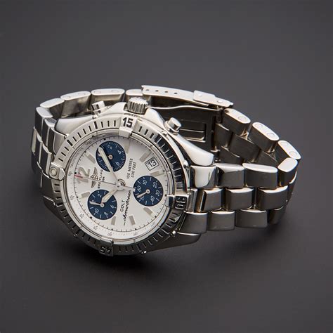 breitling colt used|pre owned breitling colt quartz.